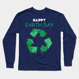 happy earth day 2024 gift april 22 Cute  Lover Rainbow Long Sleeve T-Shirt